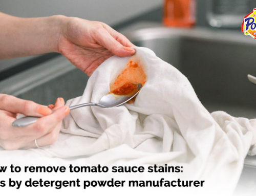 How to remove tomato sauce stains: Tips by detergent powder manufacturer